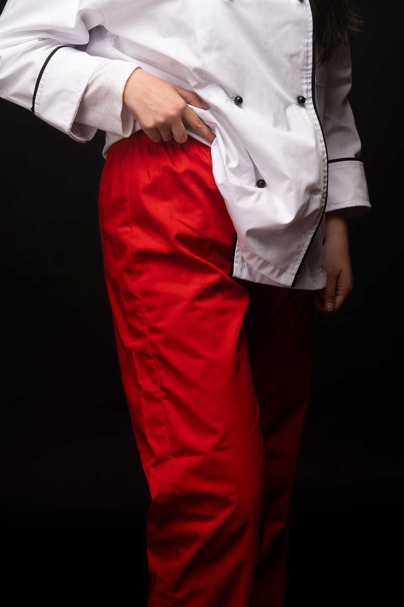 Pantalón Chef Rojo