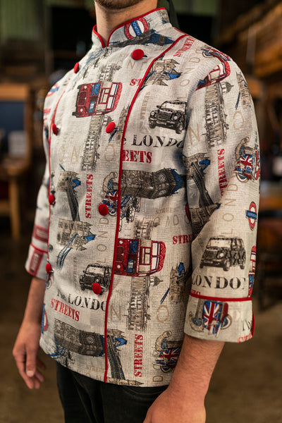 Chaqueta de cocina - diseño londres - unisex
