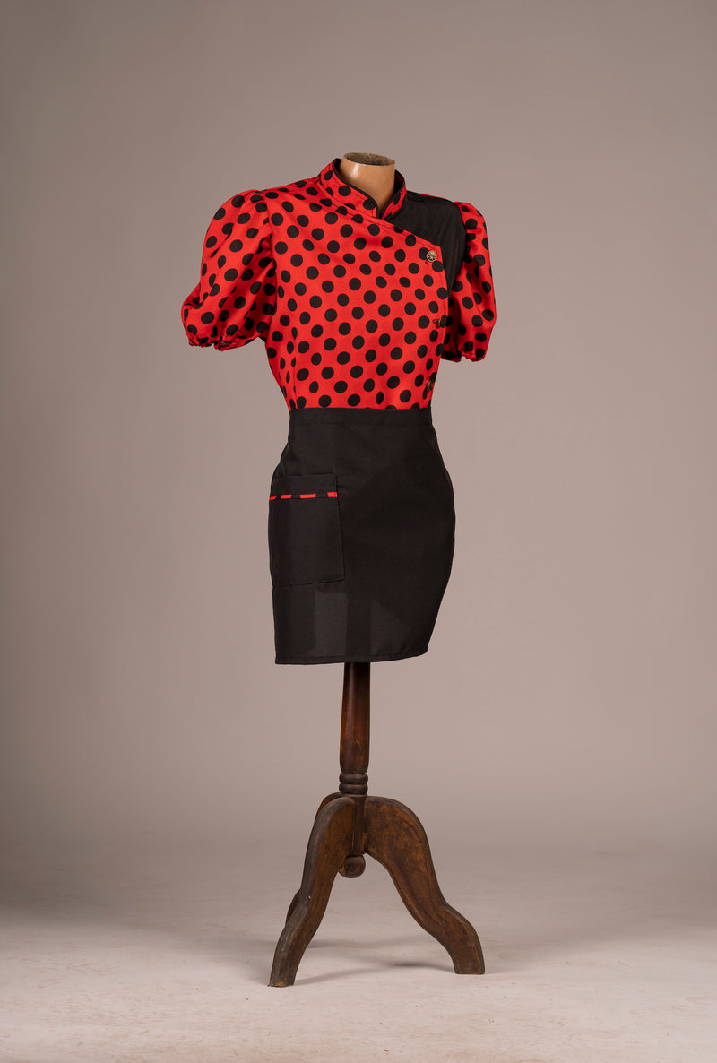 Conjunto de pastelería - respostería - cafetería - unisex - chinita