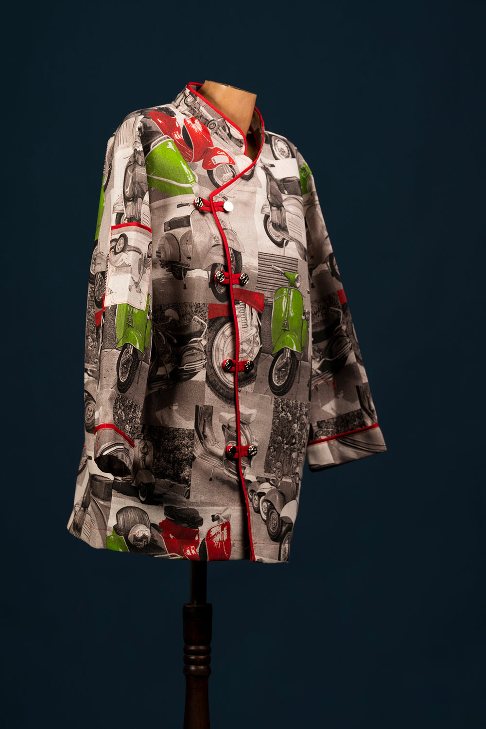 Chaqueta de cocina - diseño de motos clásicas - unisex
