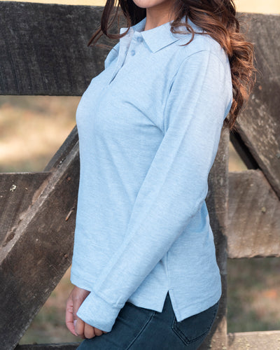Polera Pique Gris