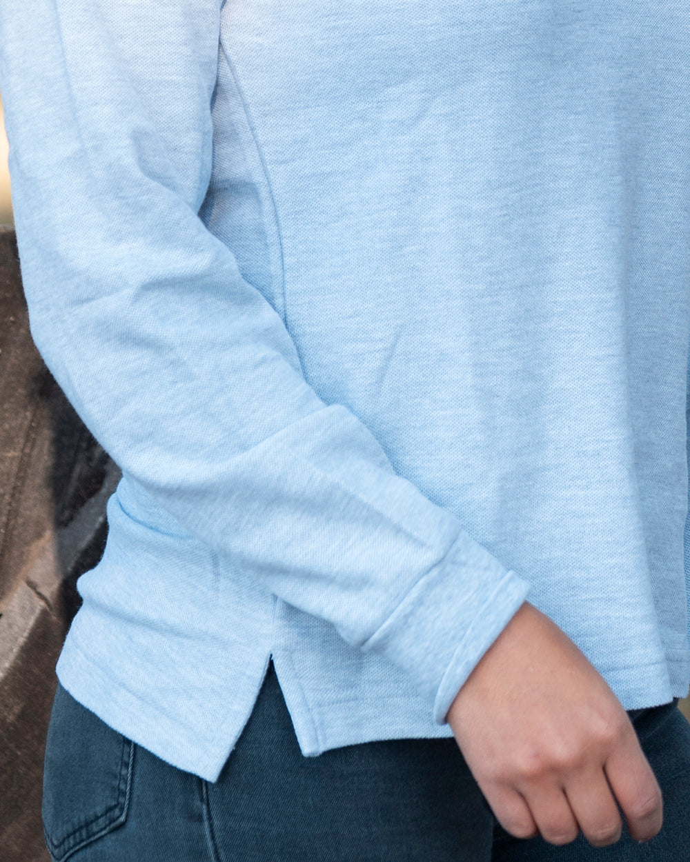Polera Pique Gris