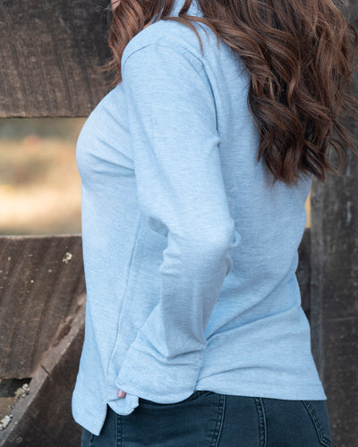 Polera Pique Gris
