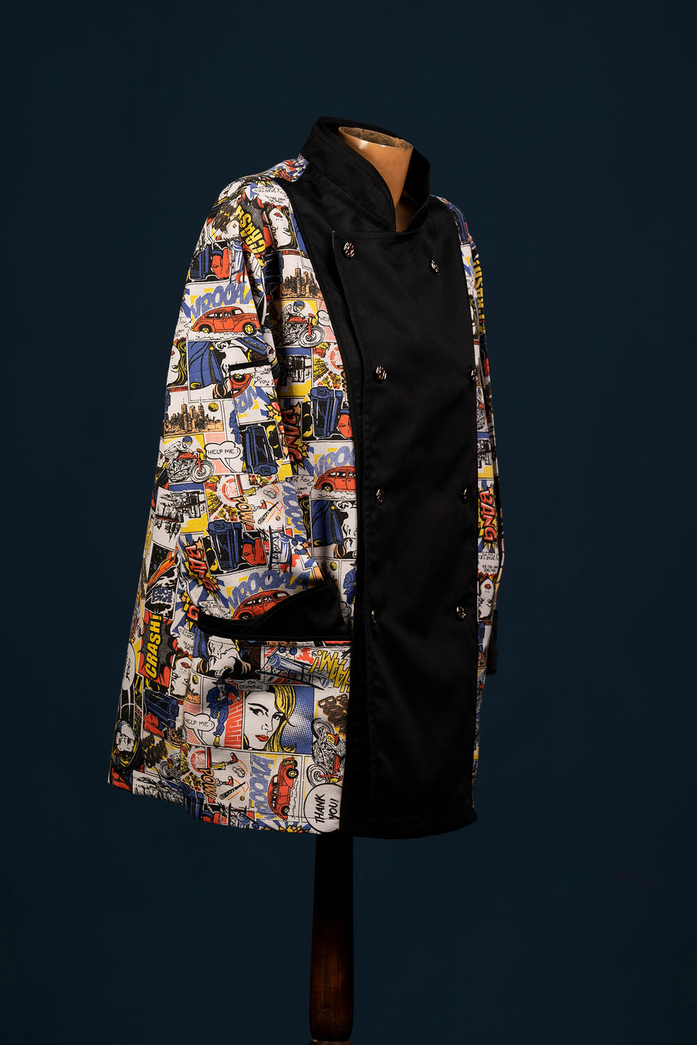 Chaqueta de cocina - unisex - diseño de comic