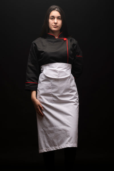 Mandil de cocina - unisex - blanco