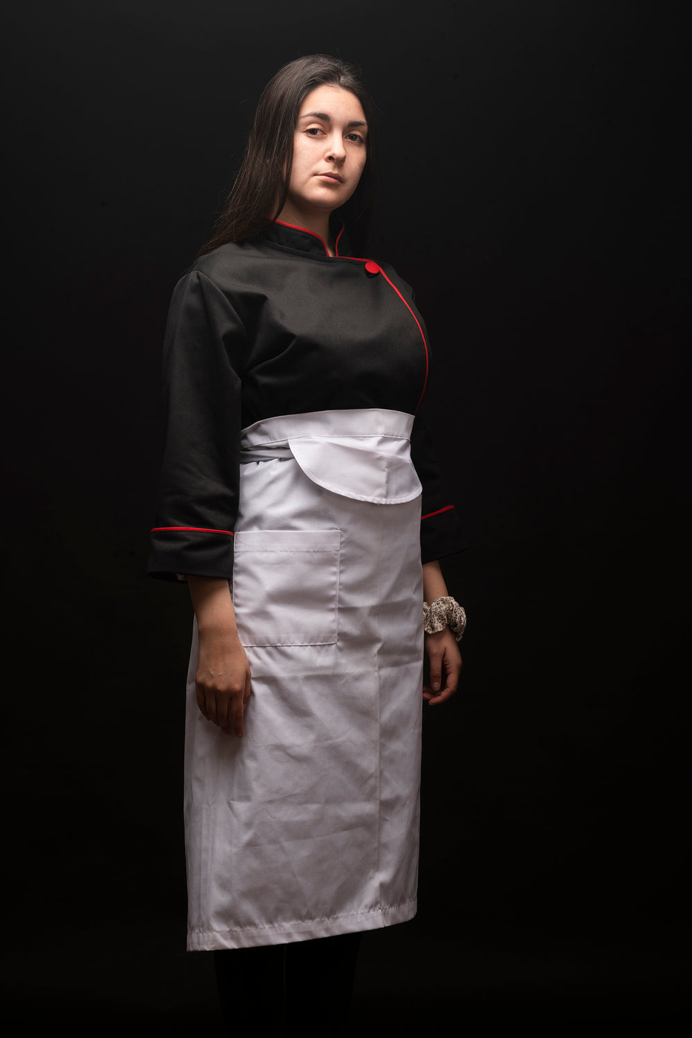 Mandil de cocina - unisex - blanco