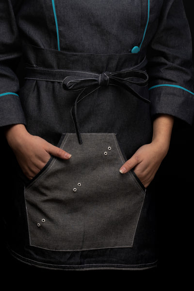 Mandil de cocina - unisex - mezclilla