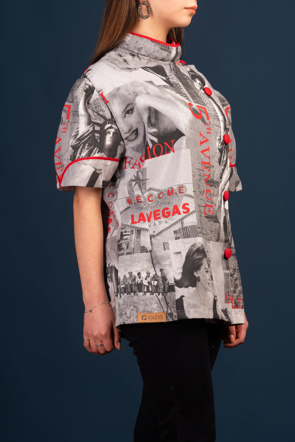 Chaqueta de cocina - mujer - diseño usa